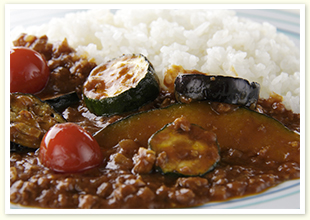 夏野菜たっぷりカレー